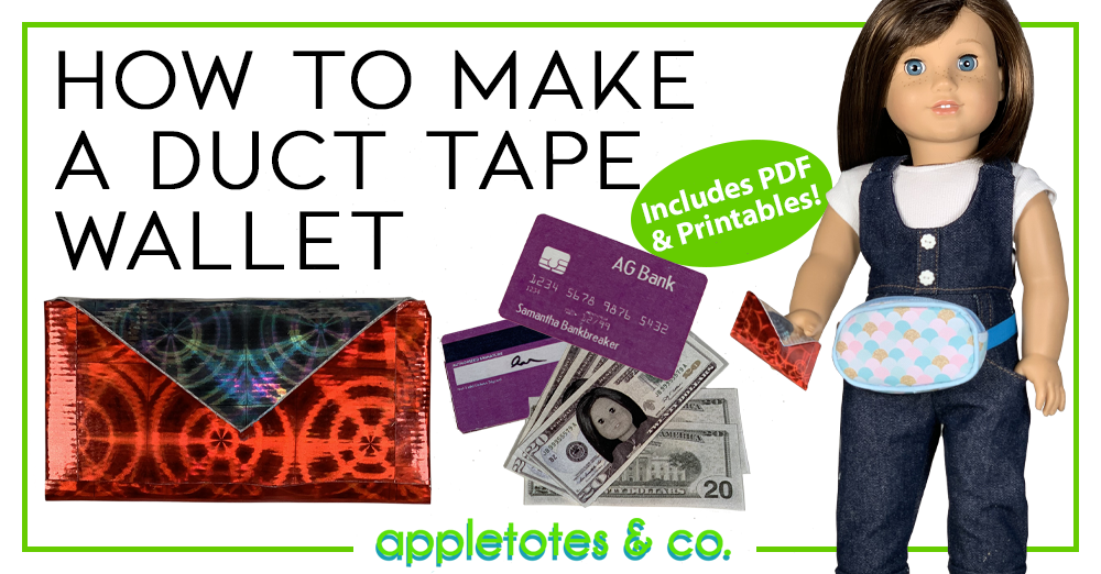Duct Tape Wallet Template