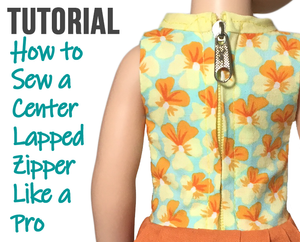How to Sew a Center Lapped Zipper Like a Pro