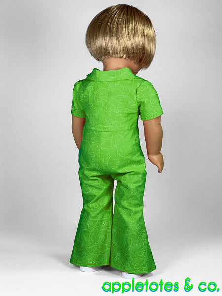 70s Jumpsuit 18 Inch Doll Sewing Pattern