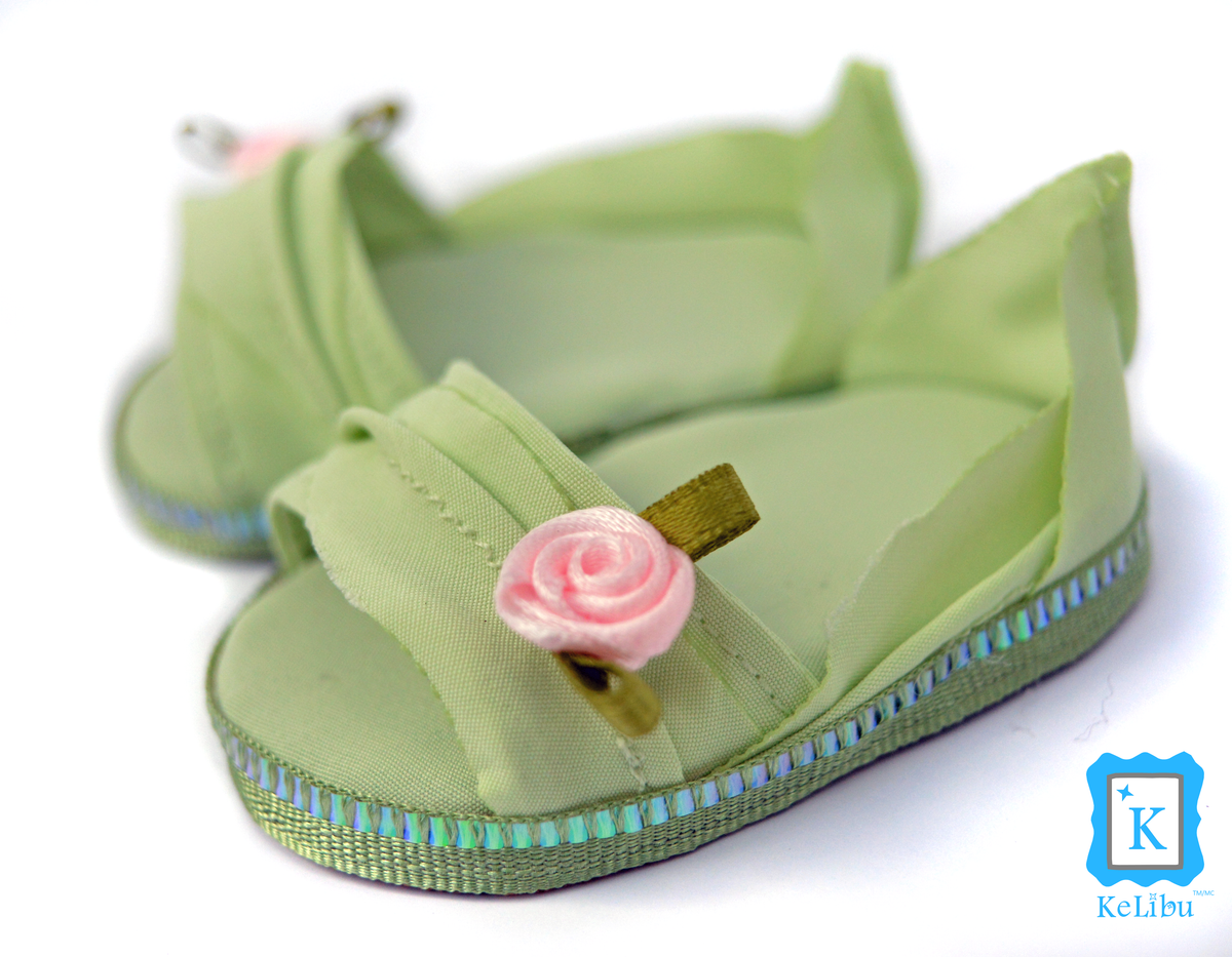 Flower Fairy Shoes 18 Inch Doll Sewing Pattern – Appletotes