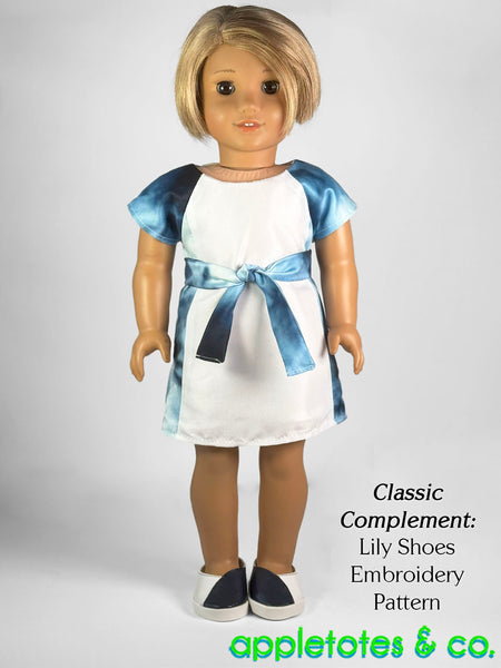 Aiko Dress 18 Inch Doll Sewing Pattern