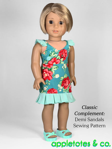 Alona Dress 18 Inch Doll Sewing Pattern
