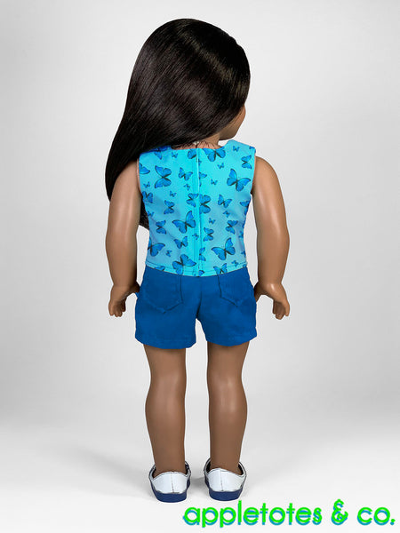 Aster Dress Top Combo 18 Inch Doll Sewing Pattern