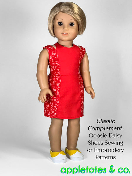 Avalon Dress Top Combo 18 Inch Doll Sewing Pattern