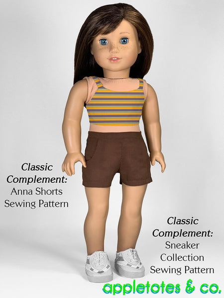 Basic Cami 18 Inch Doll Sewing Pattern