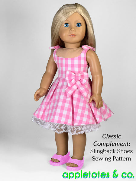 Bebe Dress 18 Inch Doll Sewing Pattern