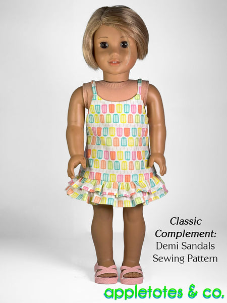 Cassidy Dress 18 Inch Doll Sewing Pattern