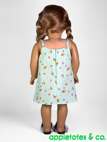Cassidy Dress 18 Inch Doll Sewing Pattern