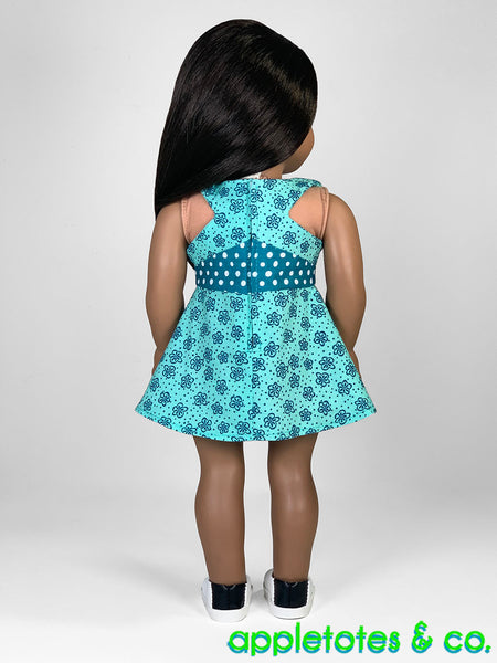 Claudia Dress 18 Inch Doll Sewing Pattern