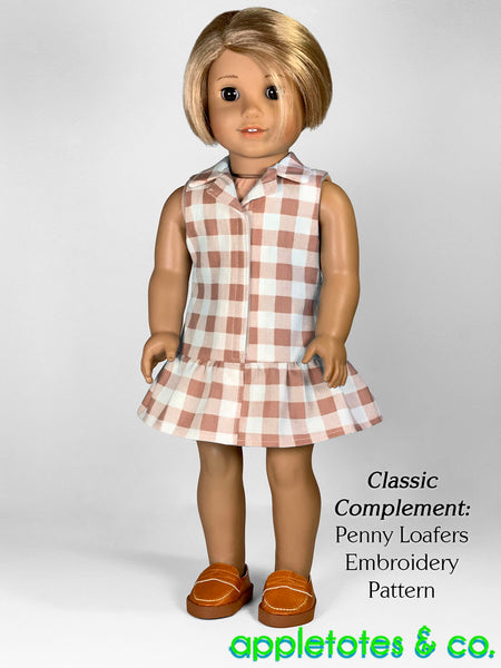 Danica Dress Top Combo 18 Inch Doll Sewing Pattern