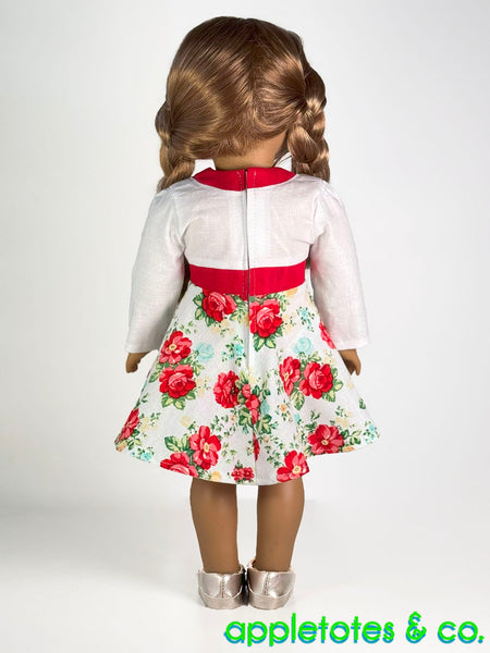 Gretchen Dress 18 Inch Doll Sewing Pattern