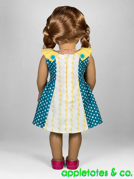 Harlow Dress 18 Inch Doll Sewing Pattern