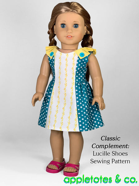 Harlow Dress 18 Inch Doll Sewing Pattern
