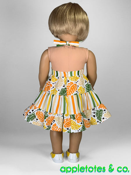 Heidi Dress 18 Inch Doll Sewing Pattern
