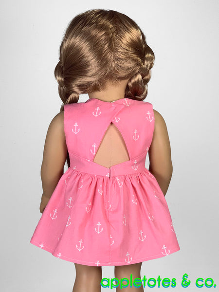 Jamela Top Dress Combo 18 Inch Doll Sewing Pattern