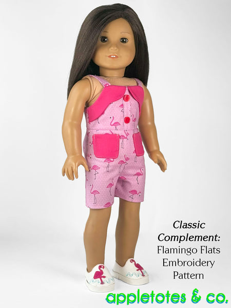 Juniper Romper 18 Inch Doll Sewing Pattern
