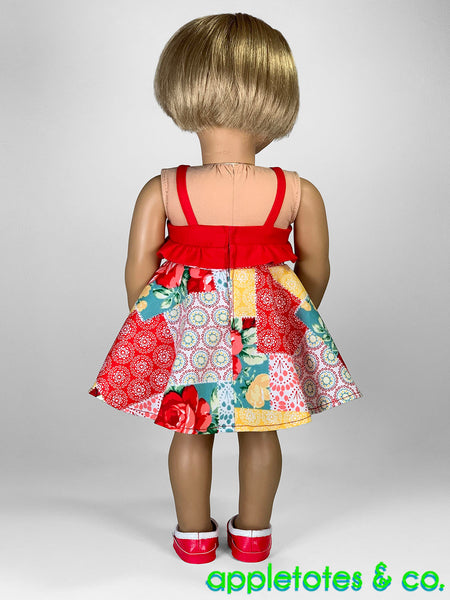 Kesha Dress 18 Inch Doll Sewing Pattern