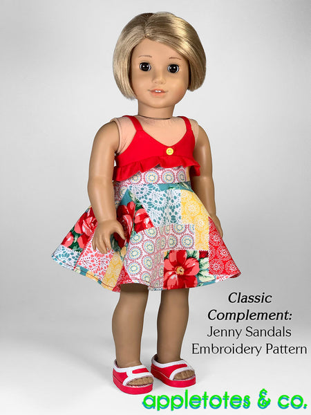 Kesha Dress 18 Inch Doll Sewing Pattern