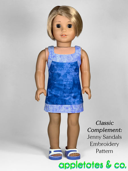 Mariela Dress 18 Inch Doll Sewing Pattern