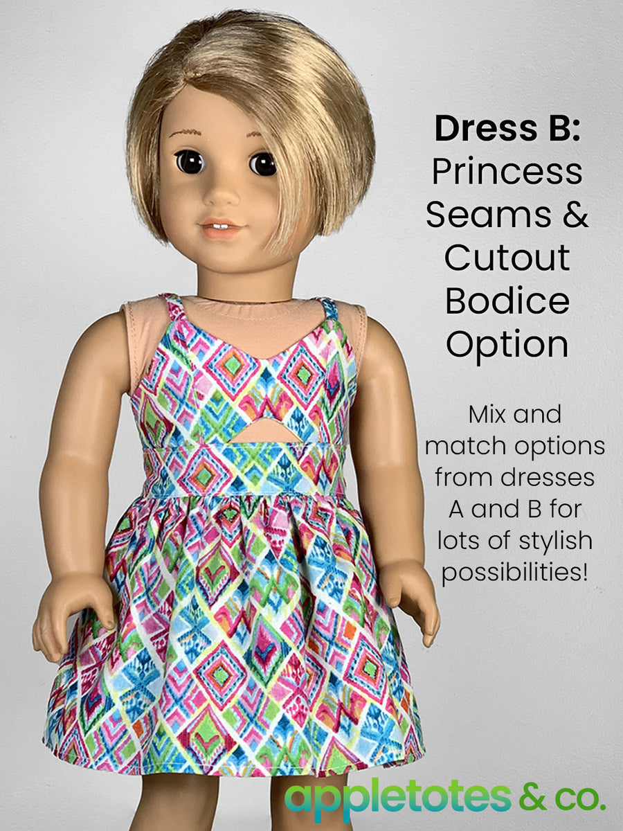 doll dress cut out Paper Doll Dress Template