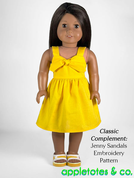 Mary Sue Dress 18 Inch Doll Sewing Pattern