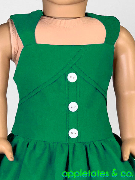 Mona Dress Top Combo 18 Inch Doll Sewing Pattern
