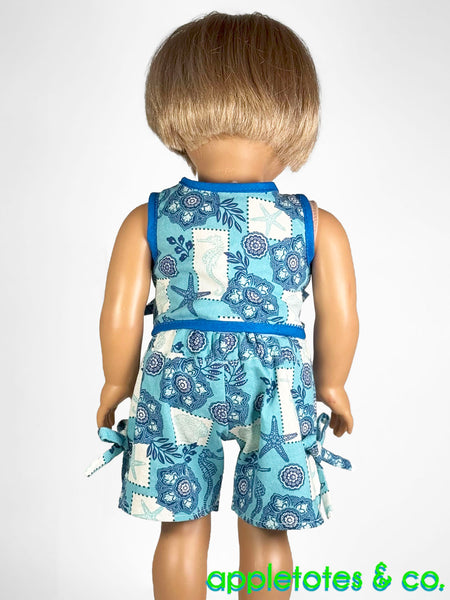 Montauk Resort Wear 18 Inch Doll Sewing Pattern