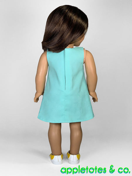 Portia Dress 18 Inch Doll Sewing Pattern