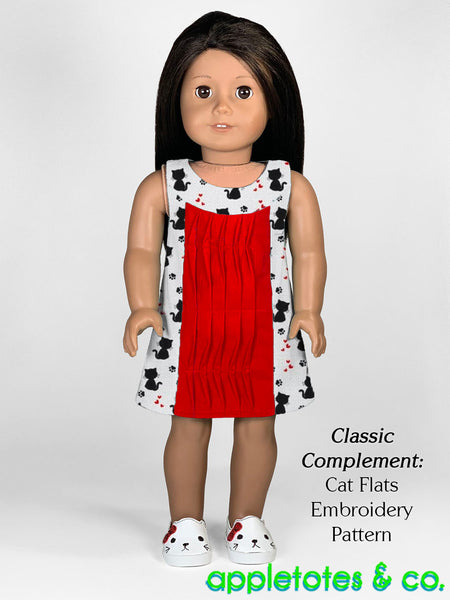 Portia Dress 18 Inch Doll Sewing Pattern