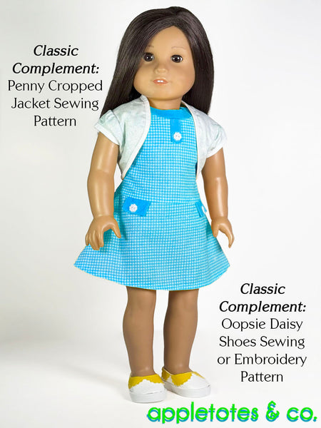 Romy Dress 18 Inch Doll Sewing Pattern