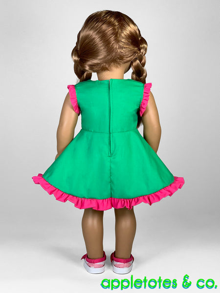 Serena Dress 18 Inch Doll Sewing Pattern