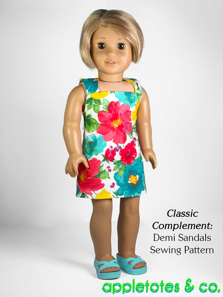 Shelby Dress 18 Inch Doll Sewing Pattern
