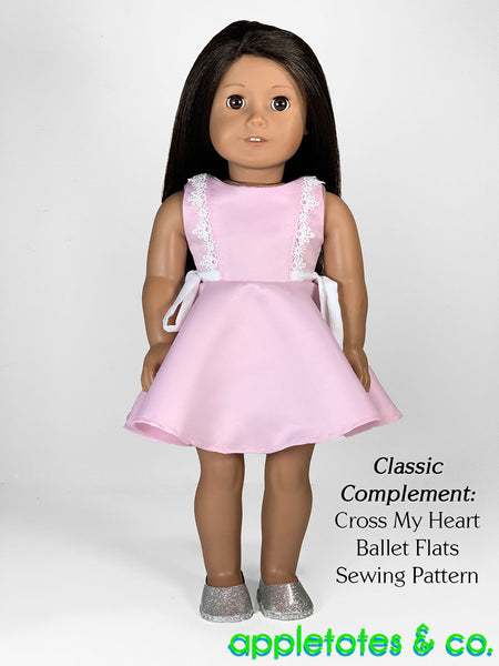 Sheridan Dress 18 Inch Doll Sewing Pattern