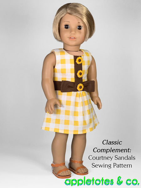 Suzy Dress 18 Inch Doll Sewing Pattern