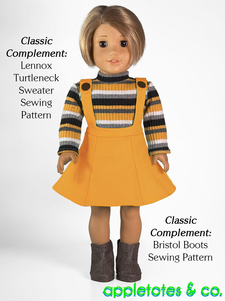 Sweet Pea Jumper 18 Inch Doll Sewing Pattern – Appletotes & Co.