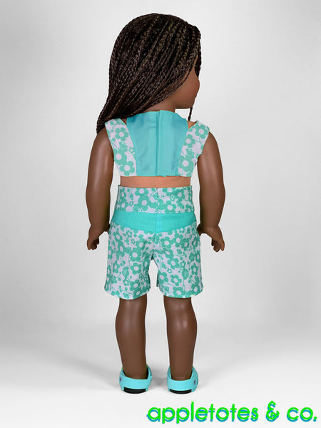 Violet Shorts 18 Inch Doll Sewing Pattern