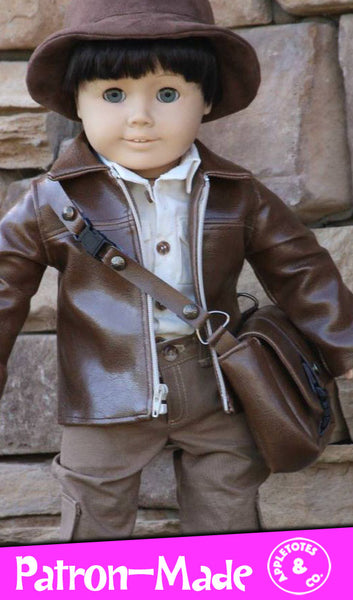 Messenger Bag Sewing Pattern for 18 Inch Dolls