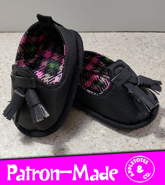 Preppy Loafers Sewing Pattern for 18 Inch Dolls