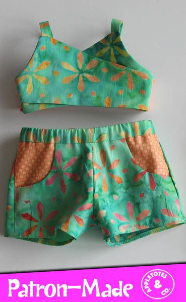 Ava Lounge Set Sewing Pattern for 18 Inch Dolls