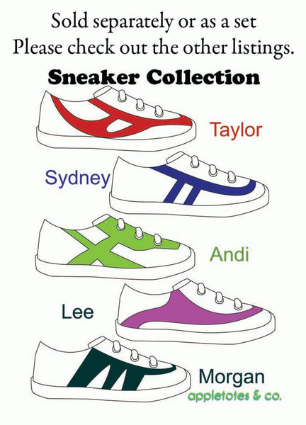 Andi Sneakers ITH Embroidery Pattern for 18" Dolls