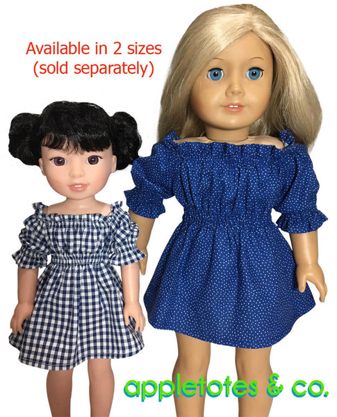 Brooklyn Dress Sewing Pattern for 18 Inch Dolls
