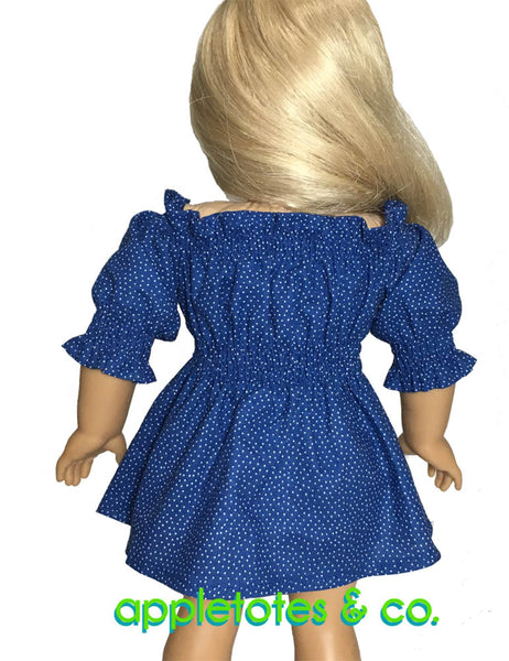 Brooklyn Dress Sewing Pattern for 18 Inch Dolls