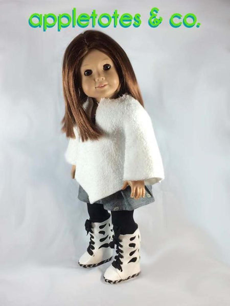Butterfly Boots Sewing Pattern for 18 Inch Dolls