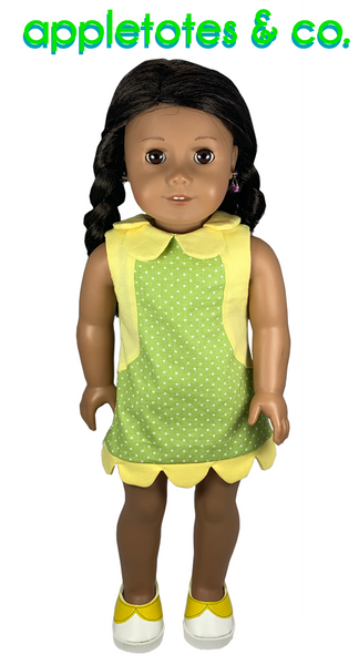 Flora Dress Sewing Pattern for 18" Dolls