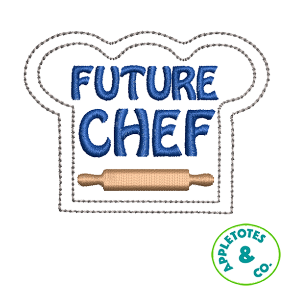 Future Chef Machine Embroidery File for 18 Inch Dolls