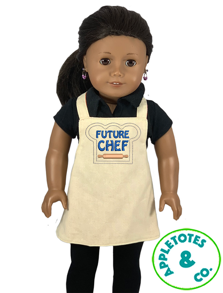 Future Chef Machine Embroidery File for 18 Inch Dolls