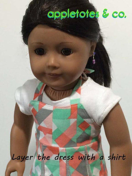 Isabel Halter Top Dress Sewing Pattern for 18 Inch Dolls