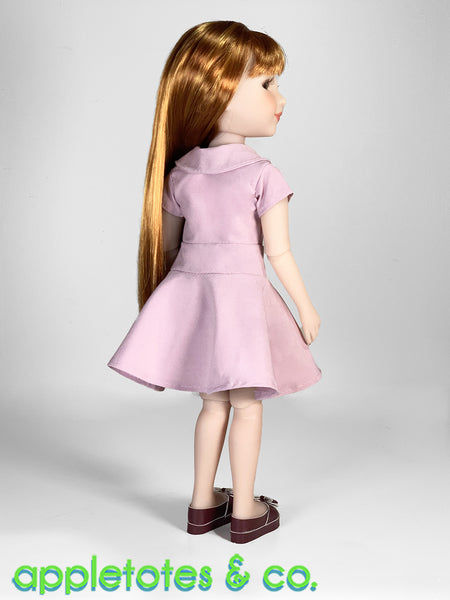 Lauren Dress Ruby Red Fashion Friends™ Sewing Pattern