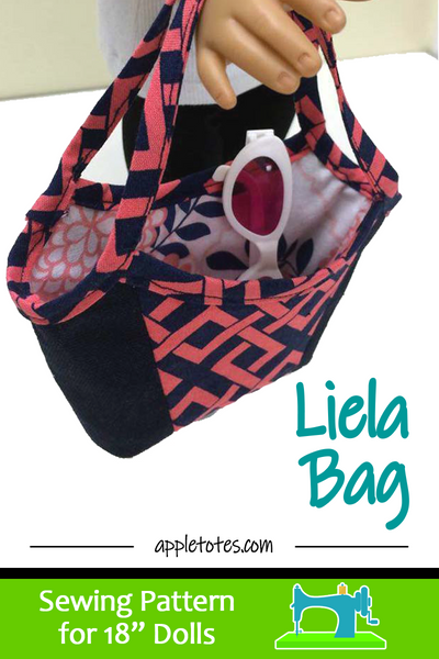 Leila Handbag Sewing Pattern for 18 Inch Dolls