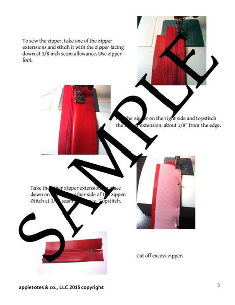 London Calling Backpack Sewing Pattern for 18 Inch Dolls